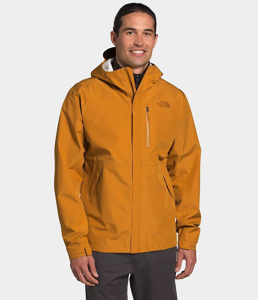 The North Face Dryzzle Futurelight Wasserdichte Jacken Herren - Gelb CH-387GJGV